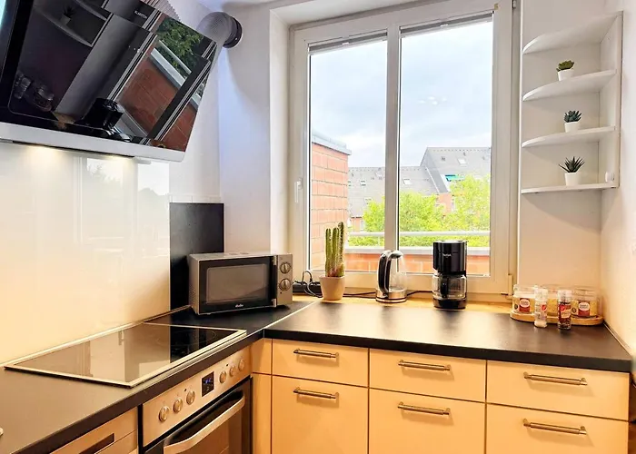 Stilvolle Maisonette In - Balkon & Gratis-parkplatz Lejlighed Neuss